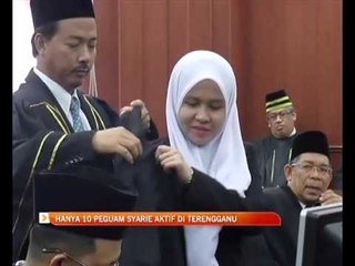 Hanya 10 peguam syarie aktif di Terengganu