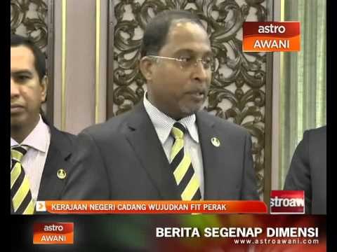 Kerajaan negeri cadang wujudkan Fit Perak