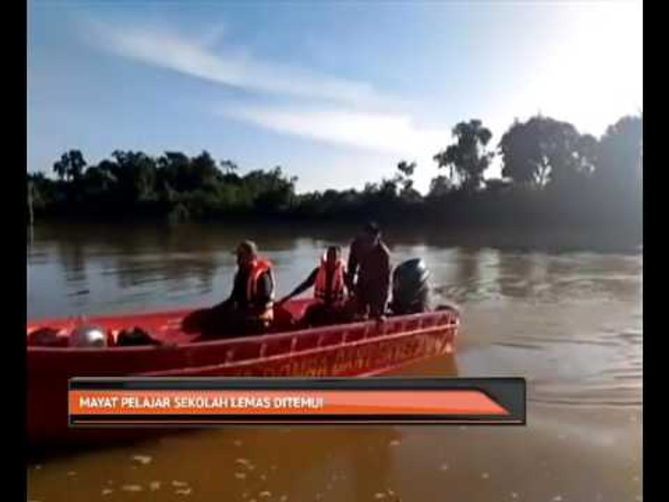 Mayat pelajar sekolah lemas ditemui