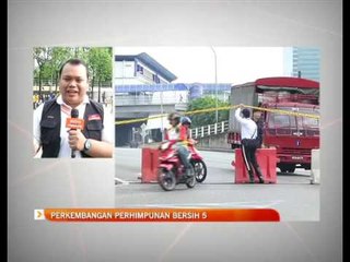 Perkembangan Bersih 5 di Dataran Maybank, Bangsar