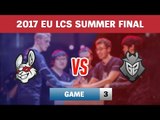 Highlights: MSF vs G2 Game 3 | Misfits vs G2 Esports | Chung kết LCS Châu Âu Mùa Hè 2017
