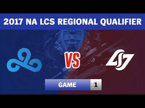 Highlights: C9 vs CLG Game 1 | Cloud9 vs Counter Logic Gaming | Vòng loại CKTG 2017 Bắc Mỹ