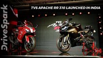TVS Apache RR 310 Launched In India | Specs | Top Speed | Mileage | Price