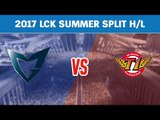 Highlights: Samsung Galaxy vs SK Telecom T1 - LCK Mùa Hè 2017