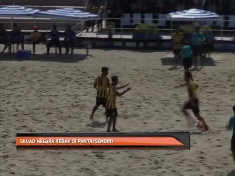 Kejohanan bola sepak pantai: Skuad negara rebah di pantai sendiri