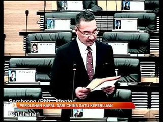 Perolehan kapal dari China satu keperluan