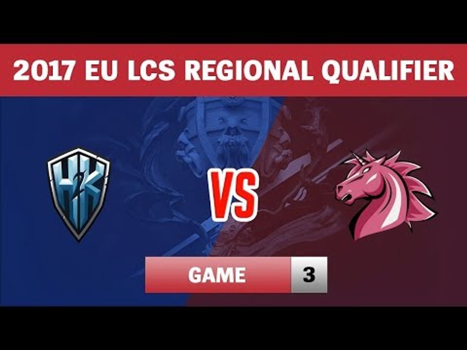 Highlights: H2K vs UOL Game 3 | H2K vs Unicorns of Love | Vòng loại CKTG 2017 Châu Âu