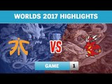 Highlights: FNC vs HKA Game 1 - Vòng 2 Vòng Khởi Động CKTG 2017