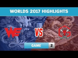 Highlights: WE vs YG Game 2 - Vòng 2 Vòng Khởi Động CKTG 2017