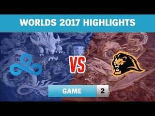Highlights: C9 vs LYN Game 2 - Vòng 2 Vòng Khởi Động CKTG 2017