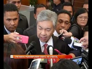 TPM mahu perhimpunan Sabtu ini dibatal