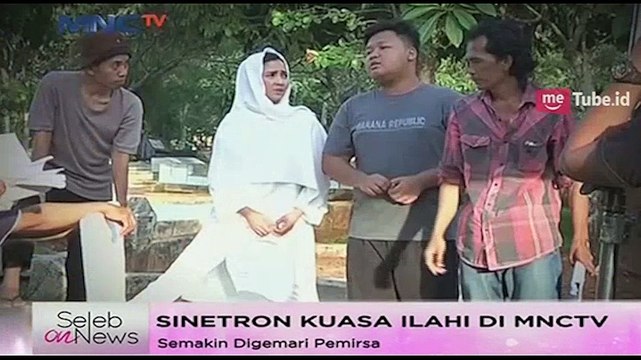 Pemain Sinetron Kuasa Ilahi Tak Takut Syuting di Kuburan