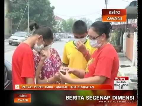 Jerebu: Rakyat Perak ambil langkah jaga kesihatan