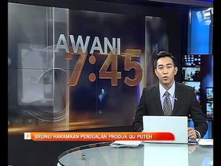 Brunei haramkan penjualan produk Qu Puteh