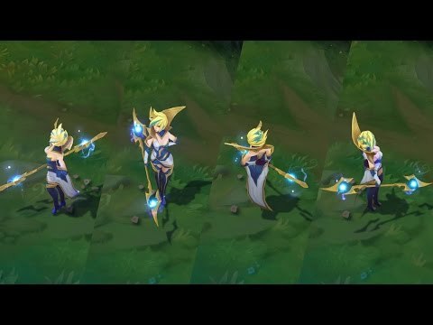 League of Legends: New Ultimate Skin - Elementalist Lux (Storm) Preview