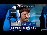 Hightlights: SKT vs Afreeca - LCK Mùa Xuân 2017 Tuần 3