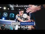 Highlights: TSM vs CLG - LCS Bắc Mỹ Mùa Xuân 2017 - Tuần 6