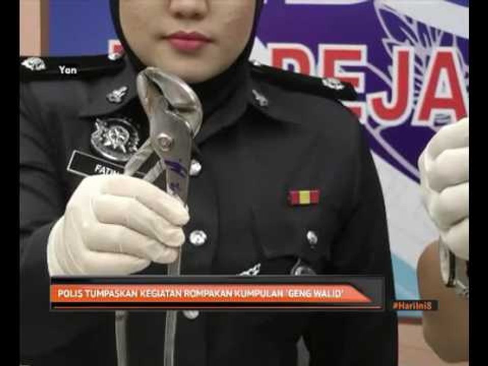 Polis tumpaskan kegiatan rompakan kumpulan Geng Walid