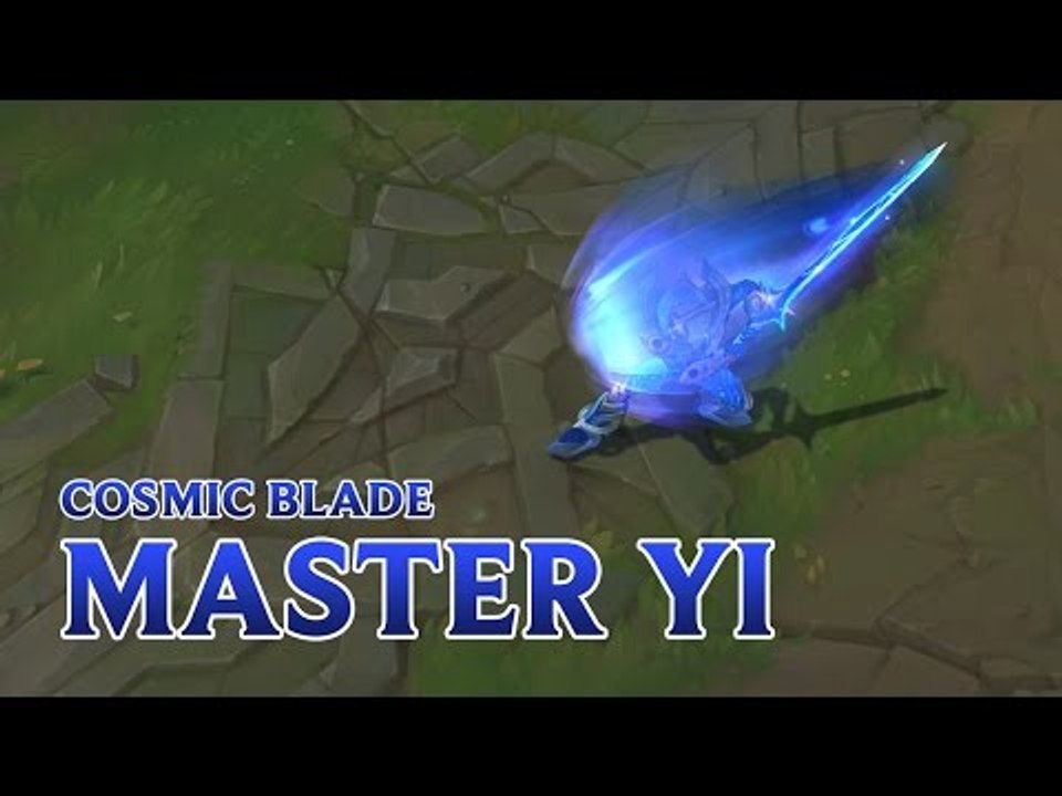 Cận cảnh Master Yi Kiếm Sĩ Vũ Trụ trong máy chủ PBE
