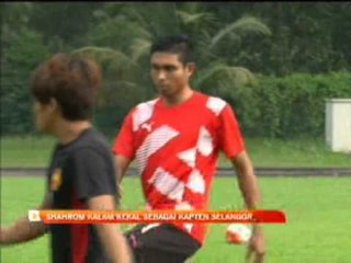 Shahrol Kalam kekal sebagai kapten Selangor