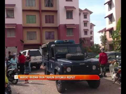 Mayat budak dua tahun ditemui reput