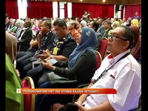 Perkhidmatan PBT isu utama kajian integriti