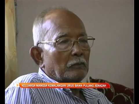 Keluarga mangsa kemalangan urus bawa pulang jenazah