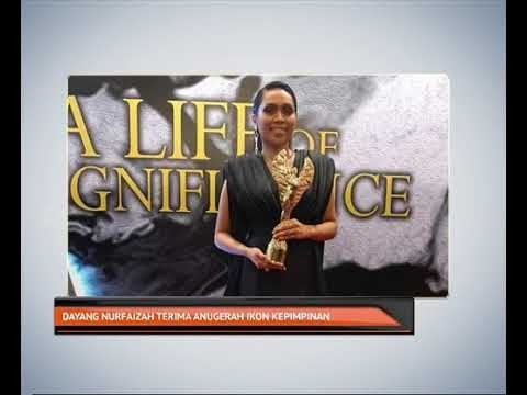 Dayang Nurfaizah terima Anugerah Ikon Kepimpinan