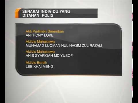 BERSIH 5: Beberapa individu ditahan polis