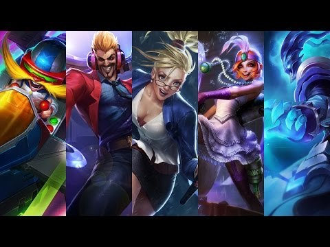 Các trang phục có động tác biến về cặp đôi trong Liên Minh Huyền Thoại