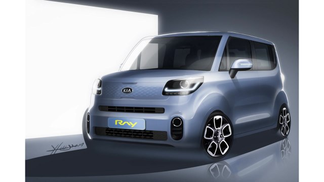 [기업] 기아차, 신형 경차 레이 외관 디자인 공개 / YTN