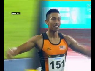 Khairul Hafiz Jantan buktikan beliau manusia terpantas di Asia Tenggara