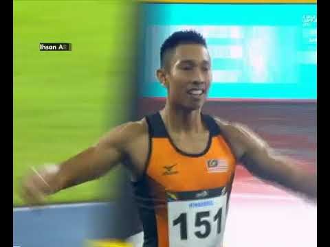 Khairul Hafiz Jantan buktikan beliau manusia terpantas di Asia Tenggara