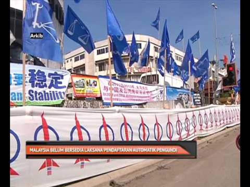 Malaysia belum bersedia laksana pendaftaran automatik pengundi