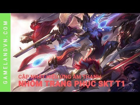 Liên Minh Huyền Thoại: Cập nhật nhóm trang phục SKT T1 2016