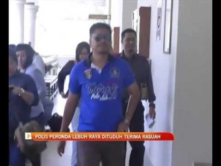 Polis peronda lebuh raya dituduh terima rasuah