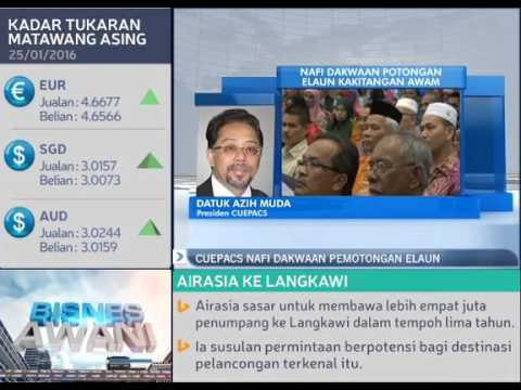 CUEPACS nafi dakwaan pemotongan elaun