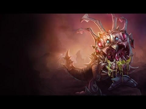 LOL PBE: Kog'Maw thay đổi kĩ năng Phun Axit (Q)