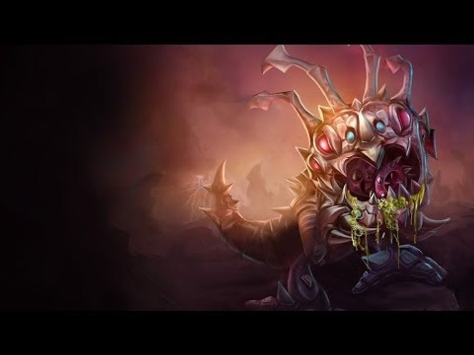 LOL PBE: Kog'Maw thay đổi kĩ năng Phun Axit (Q)