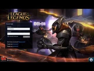 LOL PBE 8/26/2015: PROJECT: Yi Login Screen