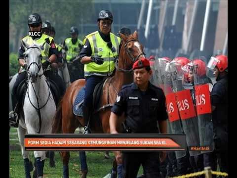 PDRM sedia hadapi sebarang kemungkinan menjelang Sukan Sea KL