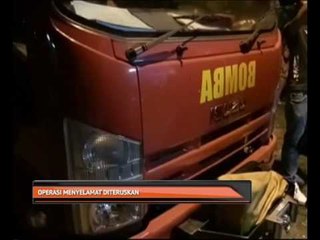 Operasi menyelamat diteruskan