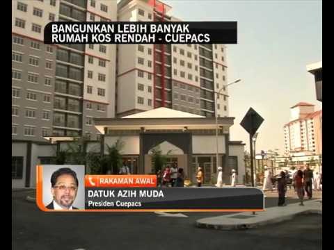 Bangunkan lebih banyak rumah kos rendah - Cuepacs