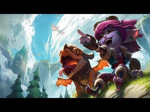 LOL PBE 11/12/2015: Dragon Trainer Tristana Login Screen