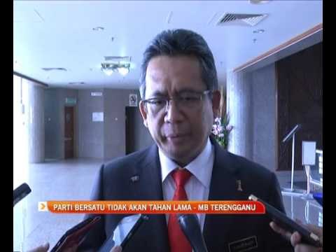 Parti BERSATU tidak akan tahan lama - MB Terengganu