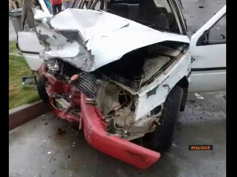 Warga emas maut, tiga cedera dalam kemalangan empat kenderaan