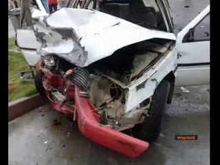 Warga emas maut, tiga cedera dalam kemalangan empat kenderaan