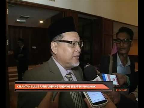 Kelantan lulus Rang Undang-Undang sebat di khalayak