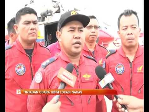 Tinjauan udara JBPM di lokasi nahas