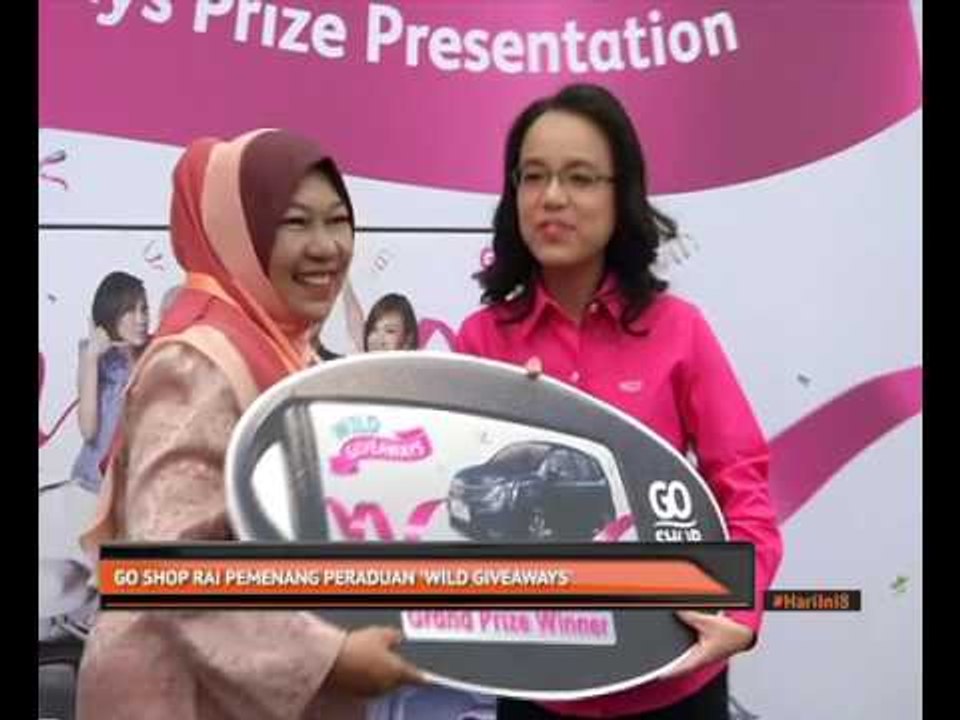 Go Shop rai pemenang peraduan Wild Giveaways